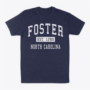 Foster North Carolina Classic Established Classic Dad T-Shirt