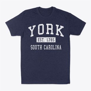 York South Carolina Classic Established Classic Dad T-Shirt