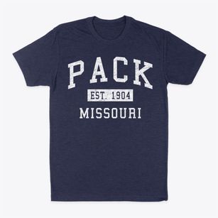 Pack Missouri Classic Established Classic Dad T-Shirt