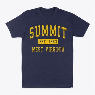 Summit West Virginia Classic Established Classic Dad T-Shirt