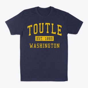 Toutle Washington Classic Established Classic Dad T-Shirt