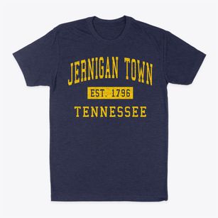 Jernigan Town Tennessee Classic Established Classic Dad T-Shirt