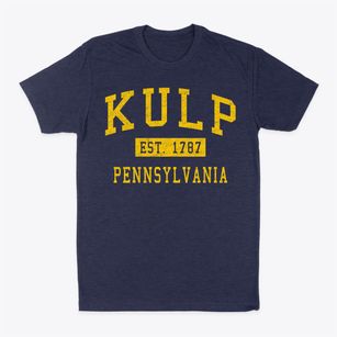 Kulp Pennsylvania Classic Established Classic Dad T-Shirt