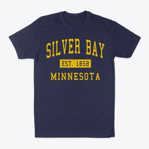 Silver Bay Minnesota Classic Established Classic Dad T-Shirt