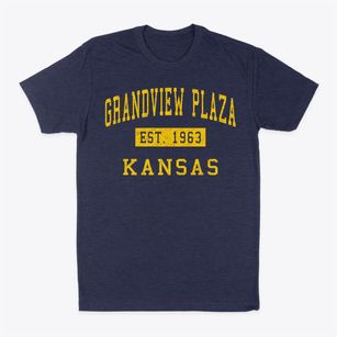 Grandview Plaza Kansas Classic Established Classic Dad T-Shirt