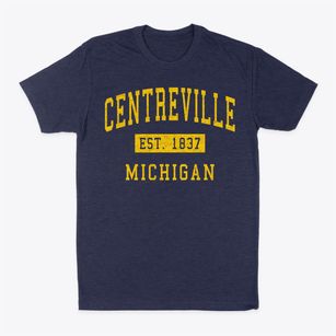 Centreville Michigan Classic Established Classic Dad T-Shirt