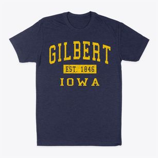 Gilbert Iowa Classic Established Classic Dad T-Shirt