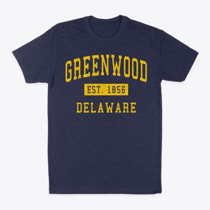 Greenwood Delaware Classic Established Classic Dad T-Shirt