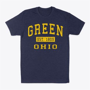 Green Ohio Classic Established Classic Dad T-Shirt