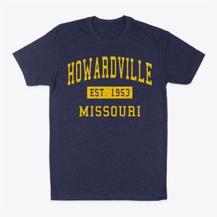 Howardville Missouri Classic Established Classic Dad T-Shirt
