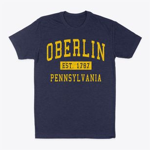 Oberlin Pennsylvania Classic Established Classic Dad T-Shirt