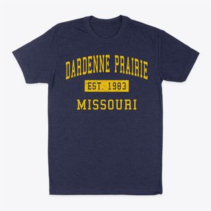 Dardenne Prairie Missouri Classic Established Classic Dad T-Shirt