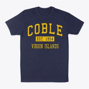 Coble Virgin Islands Classic Established Classic Dad T-Shirt