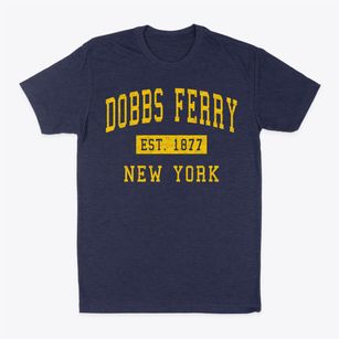 Dobbs Ferry New York Classic Established Classic Dad T-Shirt