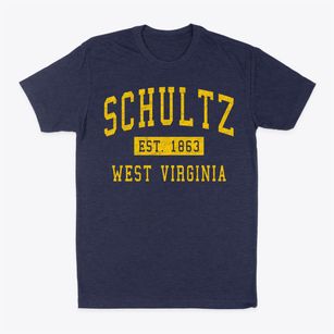 Schultz West Virginia Classic Established Classic Dad T-Shirt