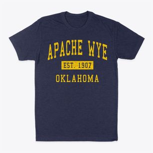 Apache Wye Oklahoma Classic Established Classic Dad T-Shirt