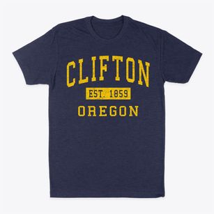 Clifton Oregon Classic Established Classic Dad T-Shirt