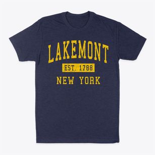 Lakemont New York Classic Established Classic Dad T-Shirt