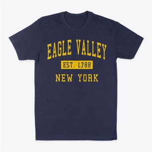 Eagle Valley New York Classic Established Classic Dad T-Shirt