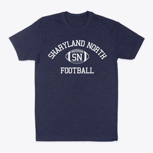 Sharyland North Junior High School Classic Football Classic Dad T-Shirt
