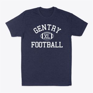 Gentry Junior High School Classic Football Classic Dad T-Shirt
