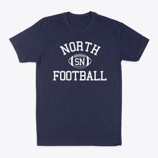 Sheboygan North High School Classic Football Classic Dad T-Shirt