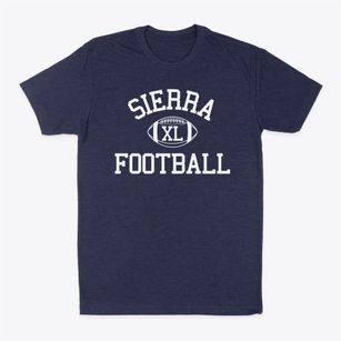 Sierra Intermediate School Classic Football Classic Dad T-Shirt