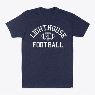 Lighthouse Community Charter School Classic Football Classic Dad T-Shirt
