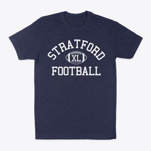 Stratford School - San Jose Campus Classic Football Classic Dad T-Shirt