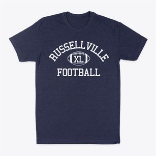 Russellville High School Classic Football Classic Dad T-Shirt