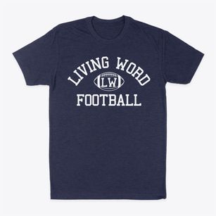 Living Word Christian School Classic Football Classic Dad T-Shirt