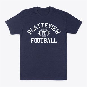 Platteview Central Junior High School Classic Football Classic Dad T-Shirt