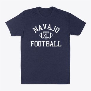 Navajo Prep Classic Football Classic Dad T-Shirt