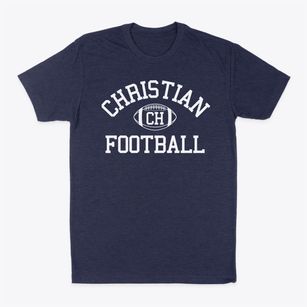 Christian Heritage School Classic Football Classic Dad T-Shirt