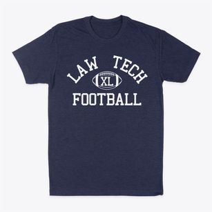 Brooklyn High School For Law & Technology Classic Football Classic Dad T-Shirt