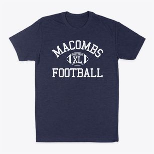 Macombs Junior High School Classic Football Classic Dad T-Shirt