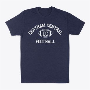 Chatham Central High School Classic Football Classic Dad T-Shirt
