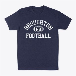 Needham B. Broughton High School Classic Football Classic Dad T-Shirt