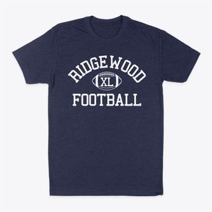 Ridgewood School Classic Football Classic Dad T-Shirt
