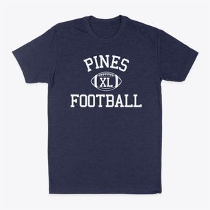 Pines Montessori School Classic Football Classic Dad T-Shirt