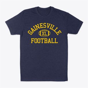 Gainesville Junior High School Classic Football Classic Dad T-Shirt