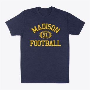 Madison R C Simis School Classic Football Classic Dad T-Shirt