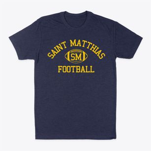 Saint Matthias School Classic Football Classic Dad T-Shirt
