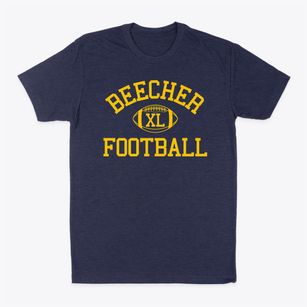 Beecher High School Classic Football Classic Dad T-Shirt