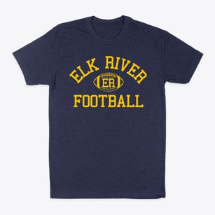 Elk River High School Classic Football Classic Dad T-Shirt