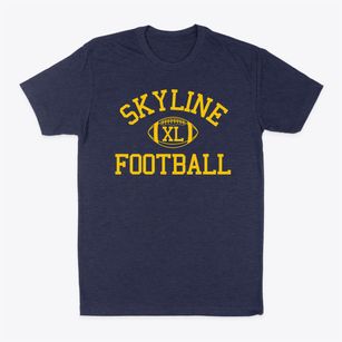 Skyline High School Classic Football Classic Dad T-Shirt