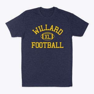 Willard High School Classic Football Classic Dad T-Shirt