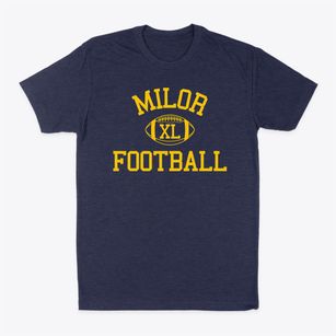 Milor High School Classic Football Classic Dad T-Shirt
