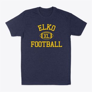 Elko High School Classic Football Classic Dad T-Shirt