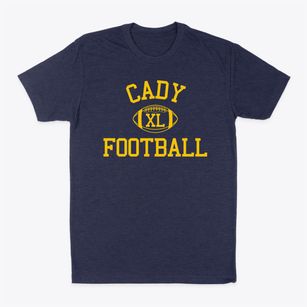 Cady Memorial School Classic Football Classic Dad T-Shirt